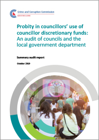 Probity in councillors' use of councillor discretionary funds