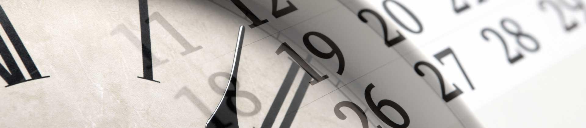 Time and calendar image 