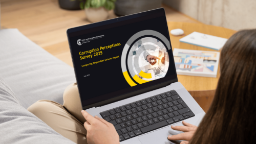Image of a person using a computer
