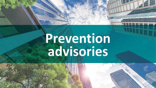 Corruption Prevention Advisories