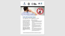 Cold-call investment fraud